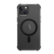 Чехол Uniq для iPhone 14 Plus Combat Antifingerpint Charcoal (MagSafe)