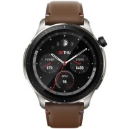 Часы Amazfit A2166 GTR 4 Brown Leather (6972596105725)