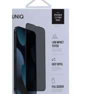 Стекло Uniq для iPhone 13 Pro Max/14 Plus OPTIX Privacy Clear/Black