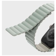 Ремешок Uniq для Apple Watch 41/40/38 mm Revix reversible Magnetic Sage/Beige