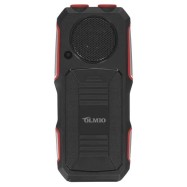 Телефон OLMIO X02, 2 SIM, черный/красный