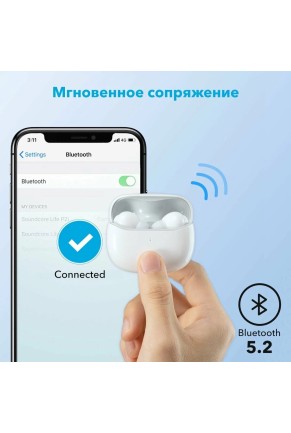 Наушники беспроводные Anker Soundcore Note i A3991 White/белый