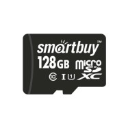 Карта памяти SD Micro 128 Gb, Class 10, SDXC, Smartbuy, 1 адаптер