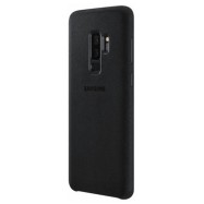 Чехол-накладка Samsung EF-XG965ABEGRU Alcantara Cover для Galaxy S9+ чёрный (EF-XG965ABEGRU)