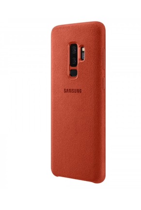 Чехол-накладка Samsung EF-XG965AREGRU Alcantara Cover для Galaxy S9+ красный (EF-XG965AREGRU)