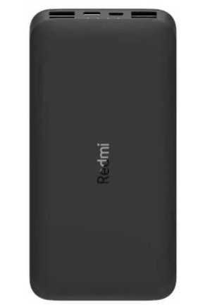 Аккумулятор внешний Xiaomi 10000mAh Redmi Power Bank (Black) PB100LZM (VXN4305GL)