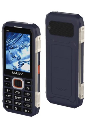 Сотовый телефон Maxvi T12 Blue