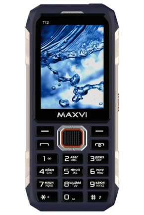 Сотовый телефон Maxvi T12 Blue