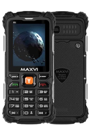 Сотовый телефон Maxvi R1 Black