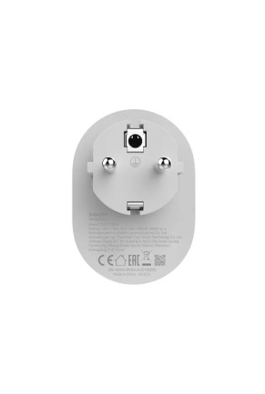 Розетка умная Xiaomi Smart Plug 2 EU ZNCZ302KK (BHR6868EU) (Wi-fi \ Bluetooth) (белый)