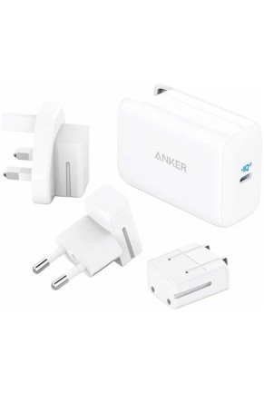 Сетевое зарядное устройство Anker PowerPort III Pod 65W A2712 (A2712H2 1)White/белый