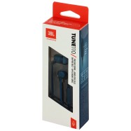 Наушники вакуумные JBL T110, с микрофоном, синий