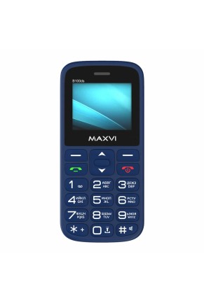 Сотовый телефон Maxvi B100ds Blue