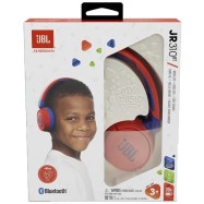 Наушники накладные JBL JR310 BT, беспроводные, красный