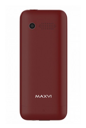 Сотовый телефон Maxvi P2 Wine-Red