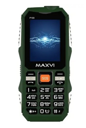 Сотовый телефон Maxvi P100 Green